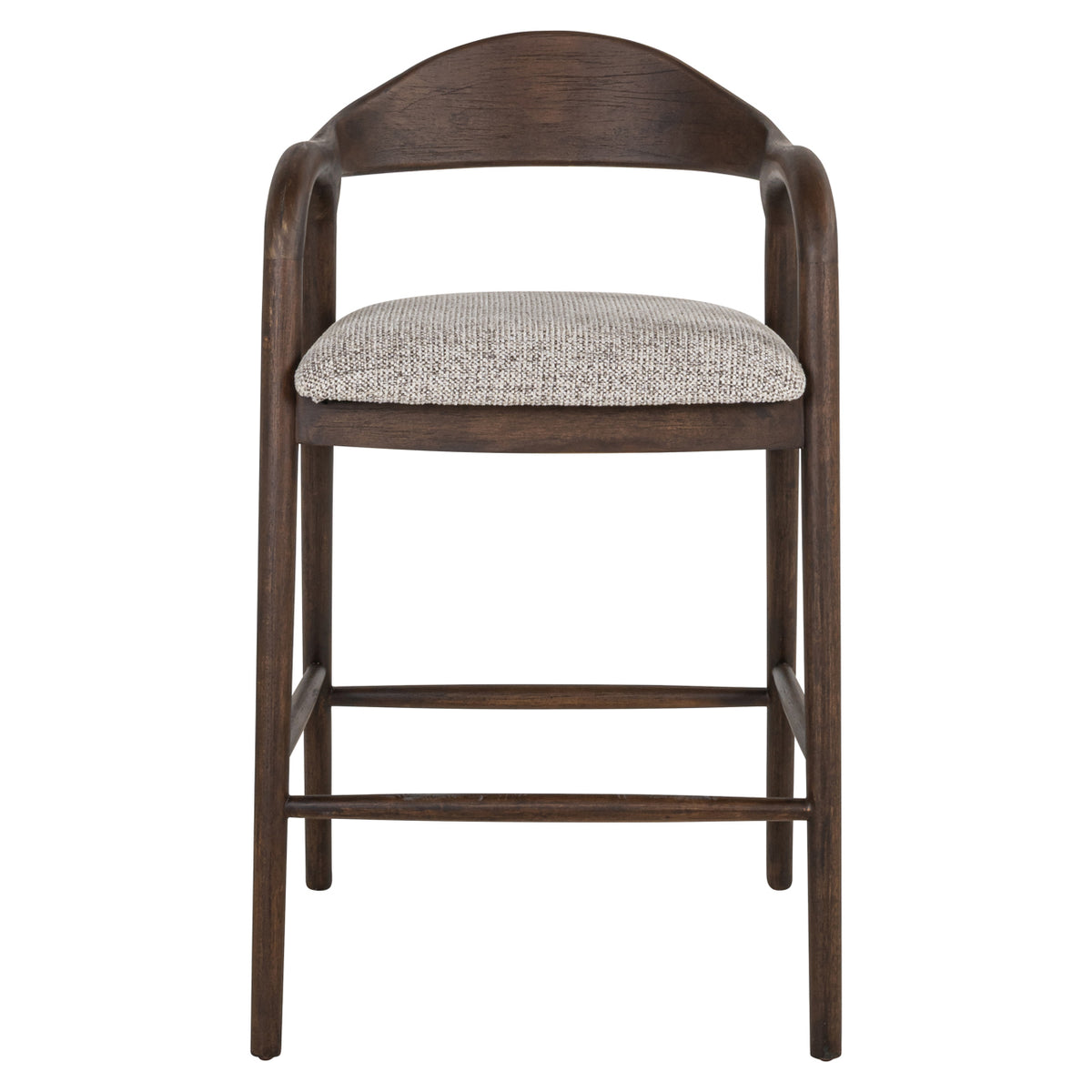 Thekenstuhl Mihara mocca fancy