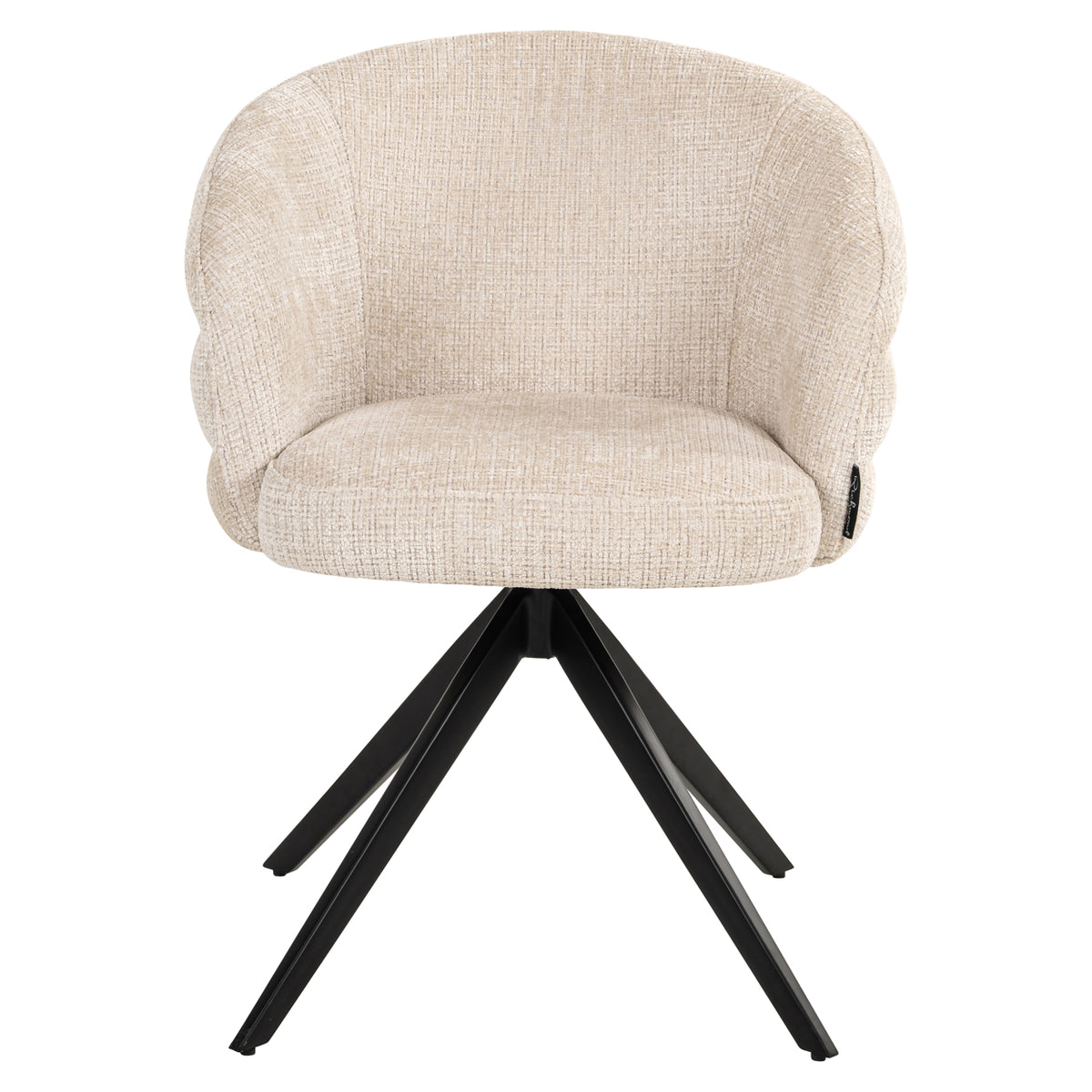 Esszimmerstuhl Serenity niagara beige swivel fire retardant