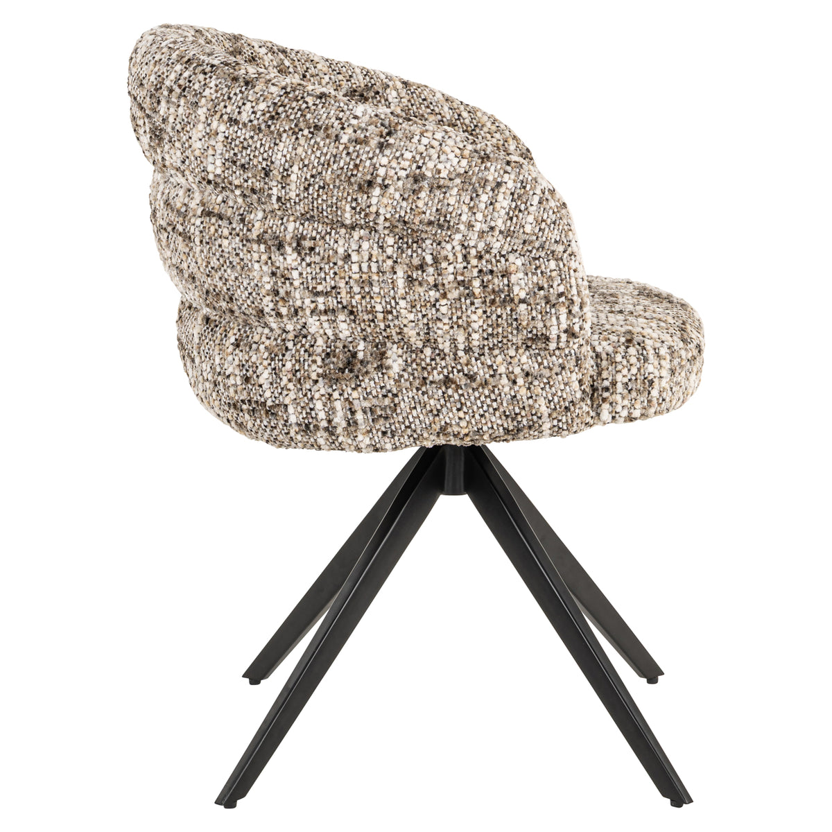 Esszimmerstuhl Serenity brown omara swivel fire retardant
