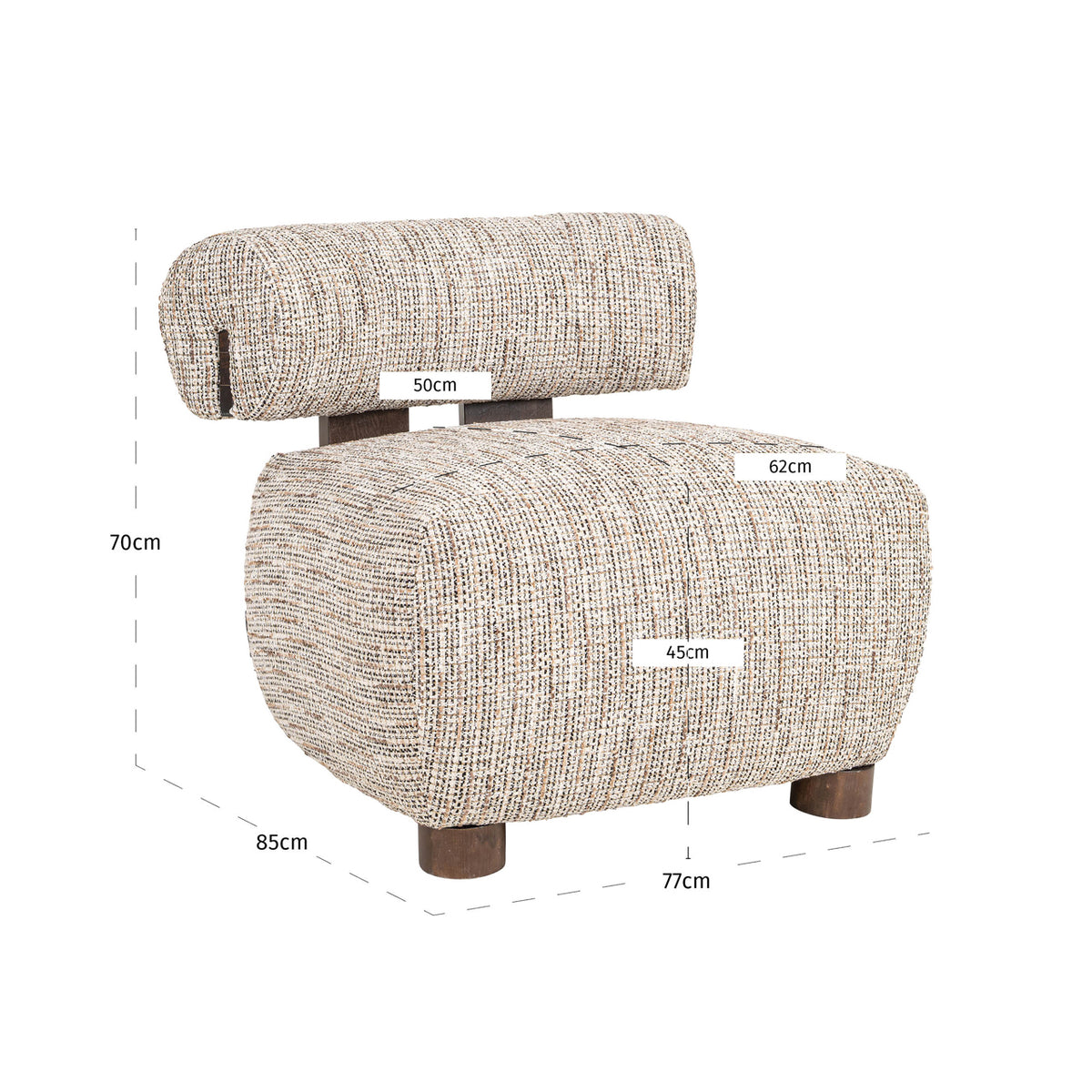 Lounge Stuhl Arabella customized