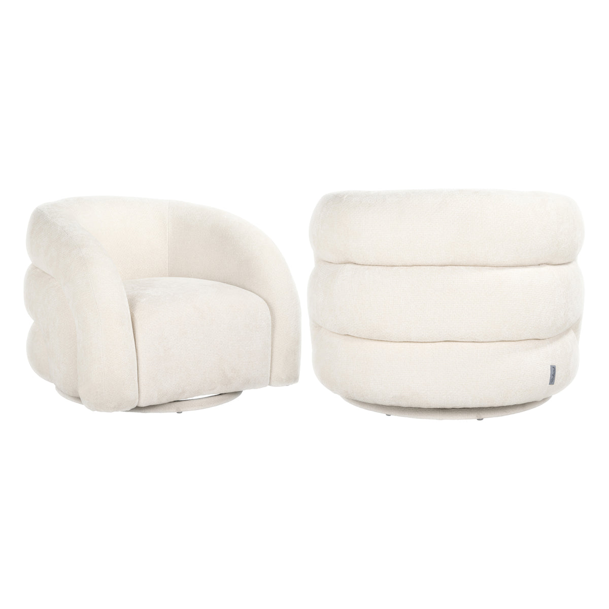Lounge Stuhl Arcus white unicorn swivel