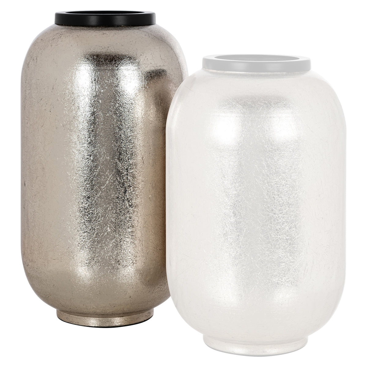 Vase Vesna silver large