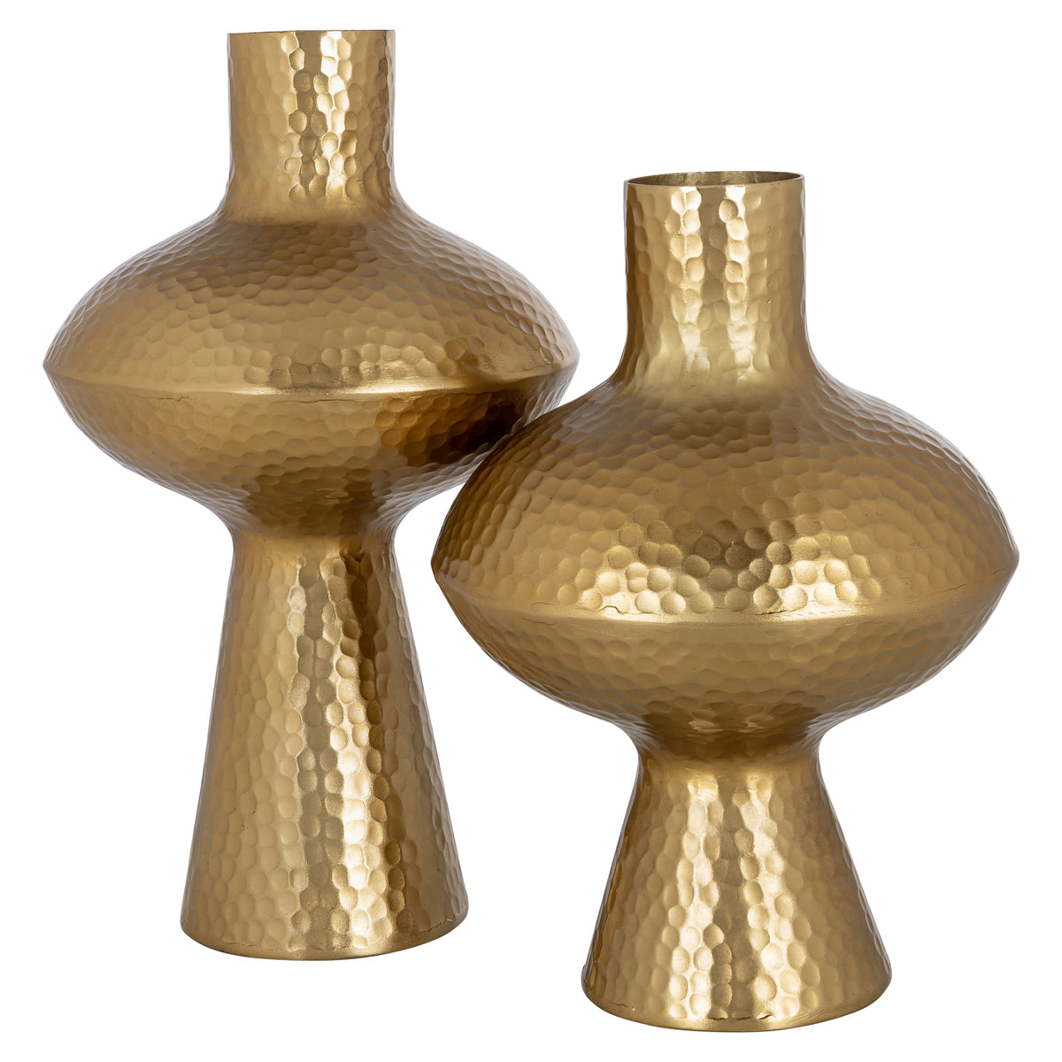 Vase Caitlyn gold small