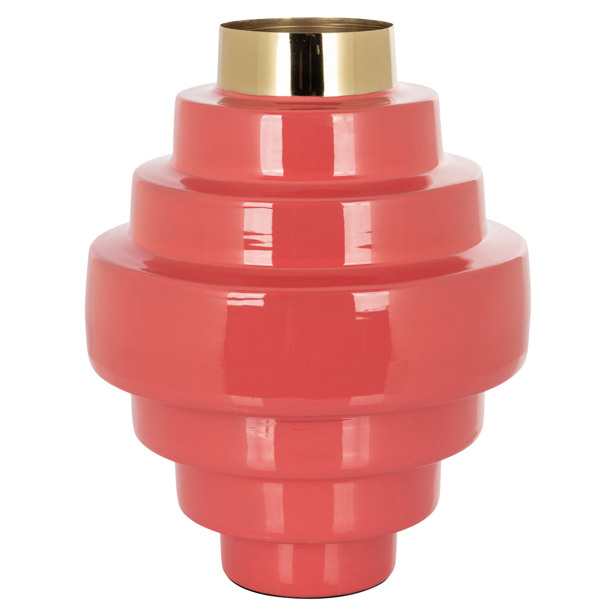 Vase Akelei pink