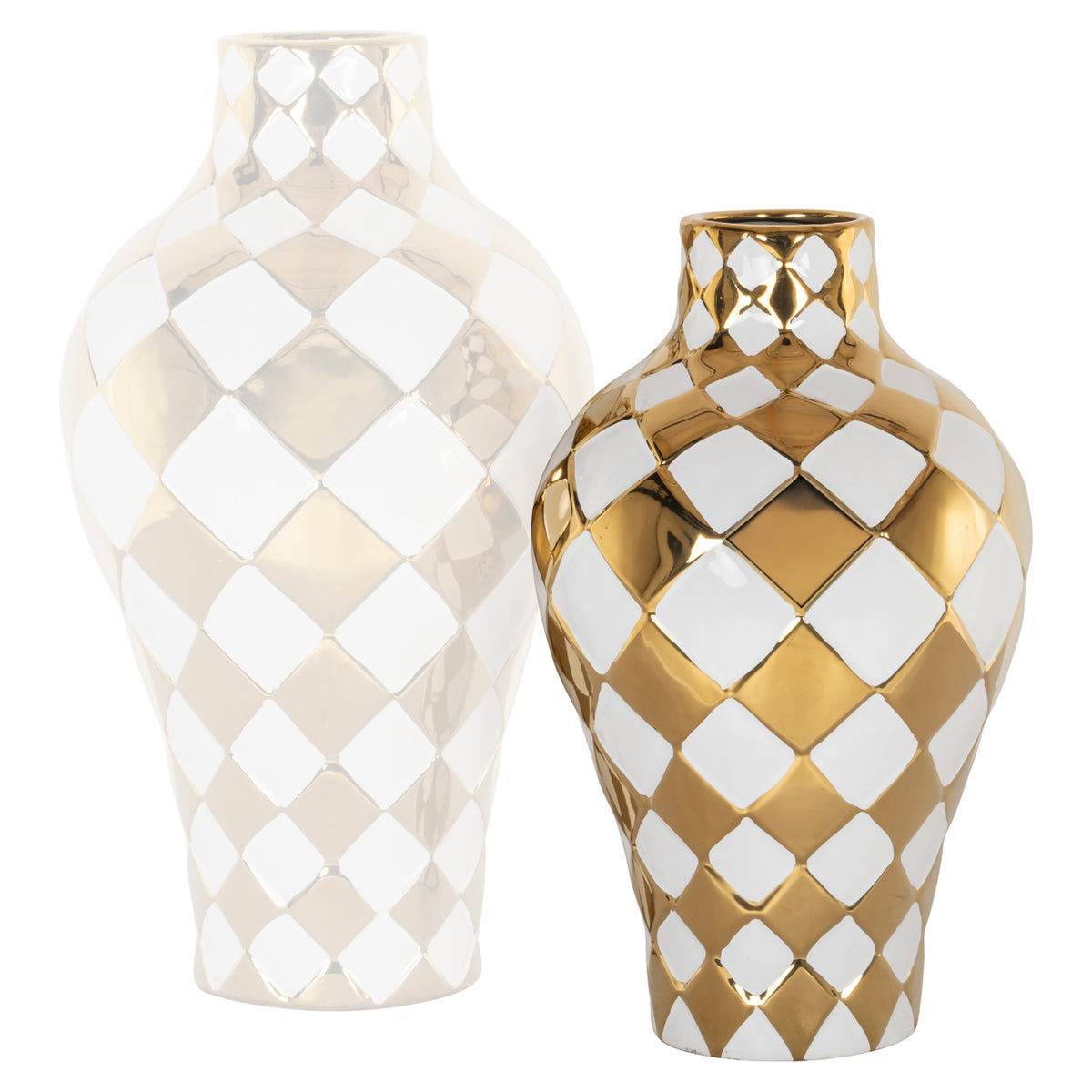 Vase Zilla white small
