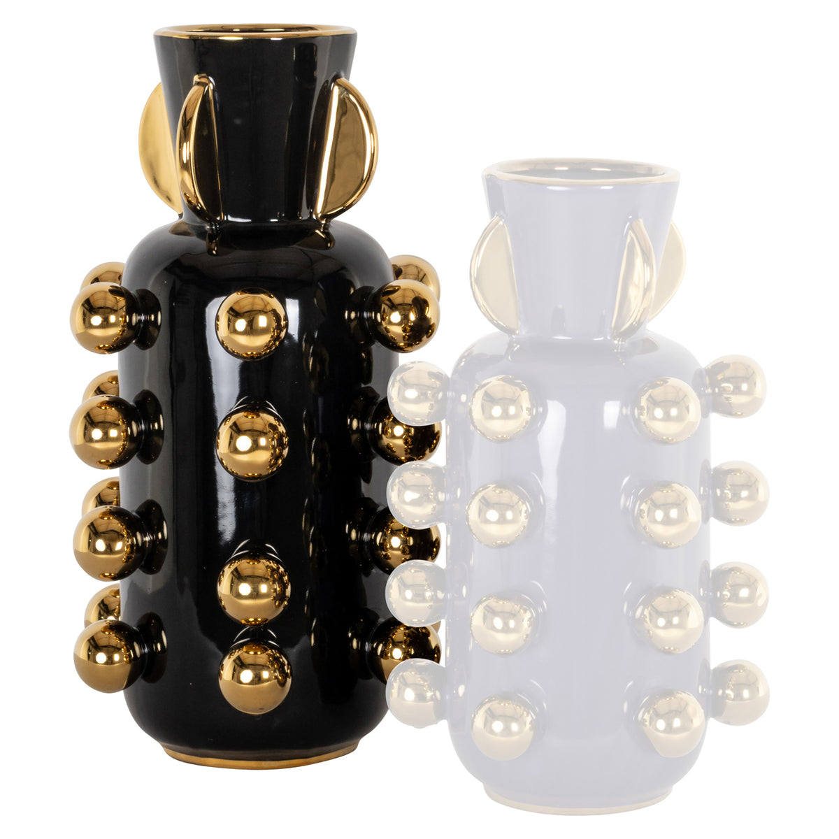 Vase Zalia black large