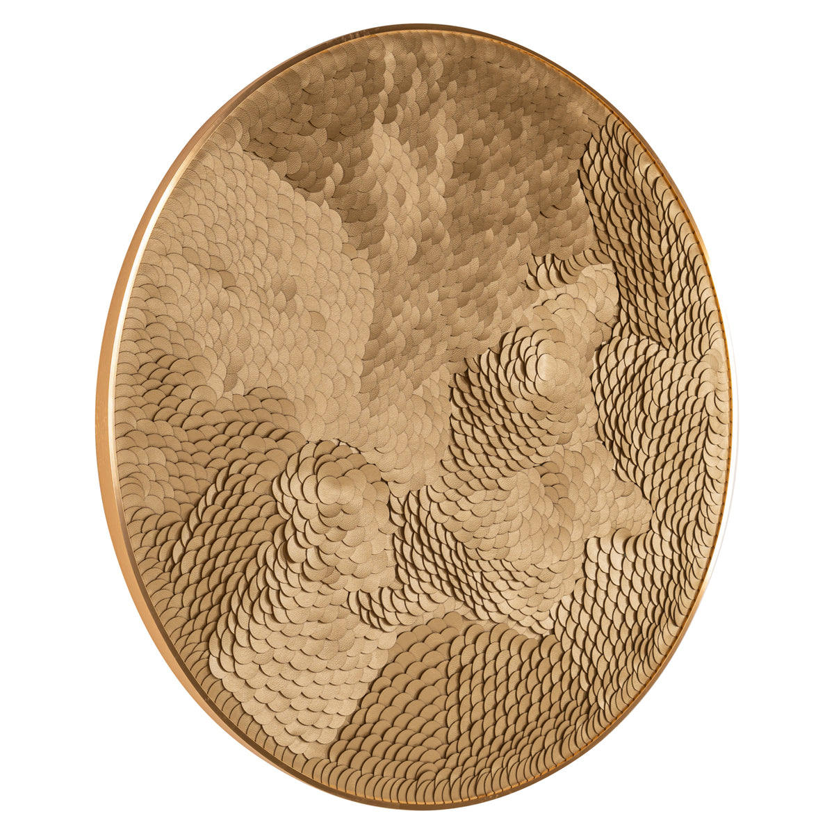 Wandkunst Bloom gold