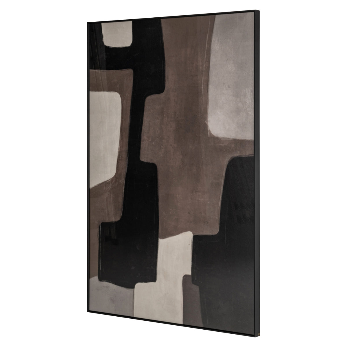 Wandkunst Mirage brown left