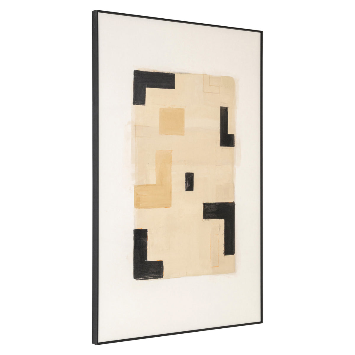 Wandkunst Vortex beige left