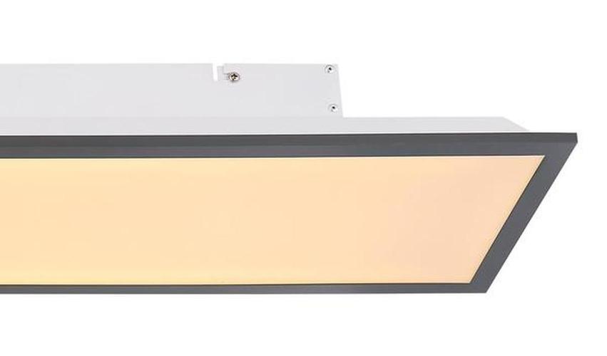 Deckenleuchte - Frame Graphit 80x20cm