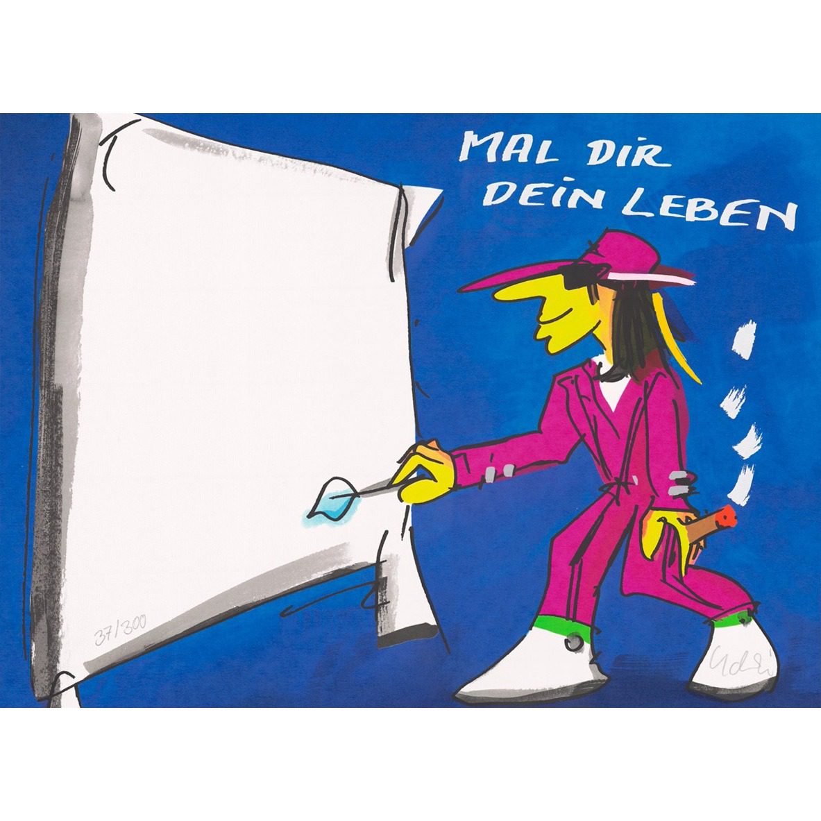 Wandbild - Udo Lindenberg Mal Dir Dein Leben