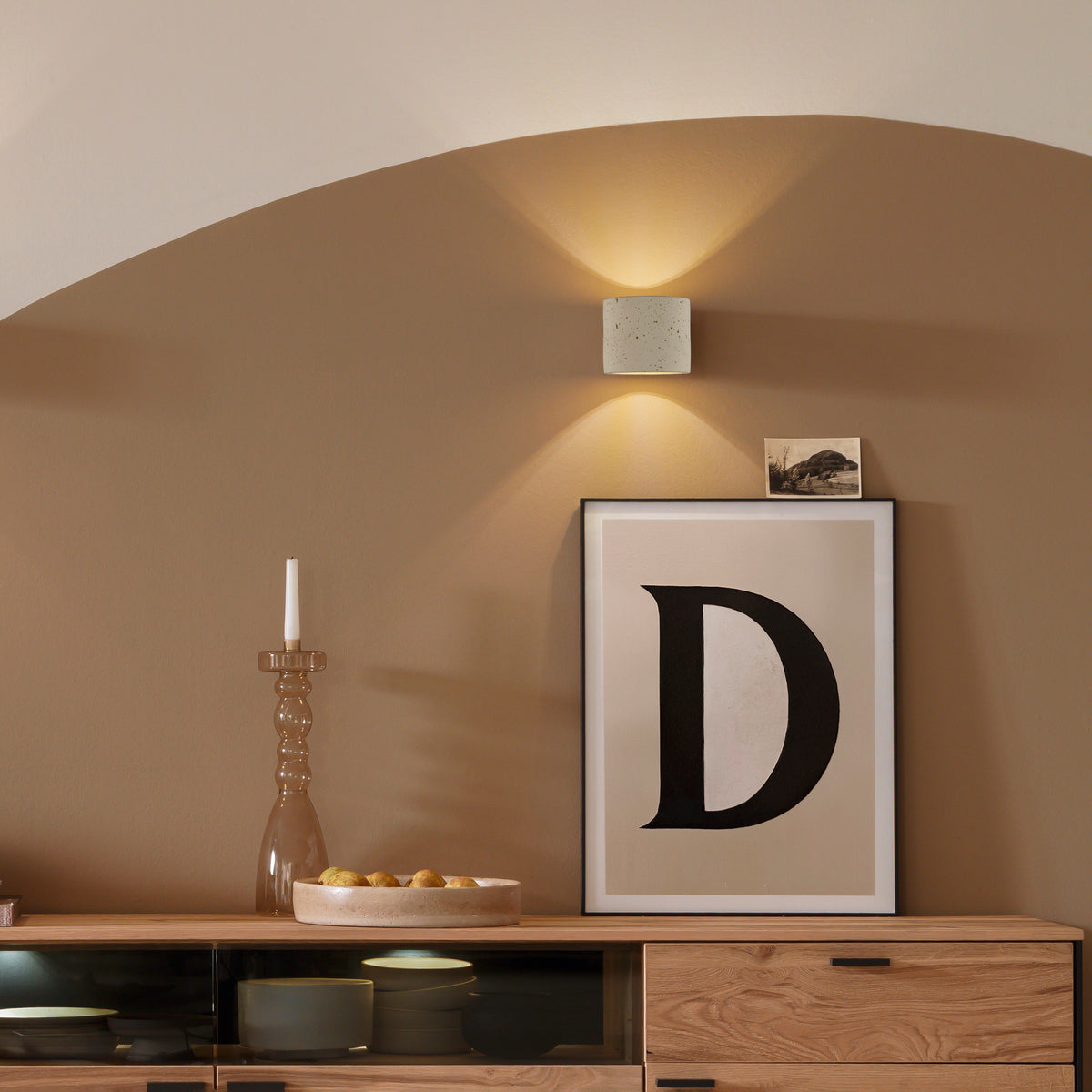 TRAVENTA, Wandleuchte, 140x120x100x120
