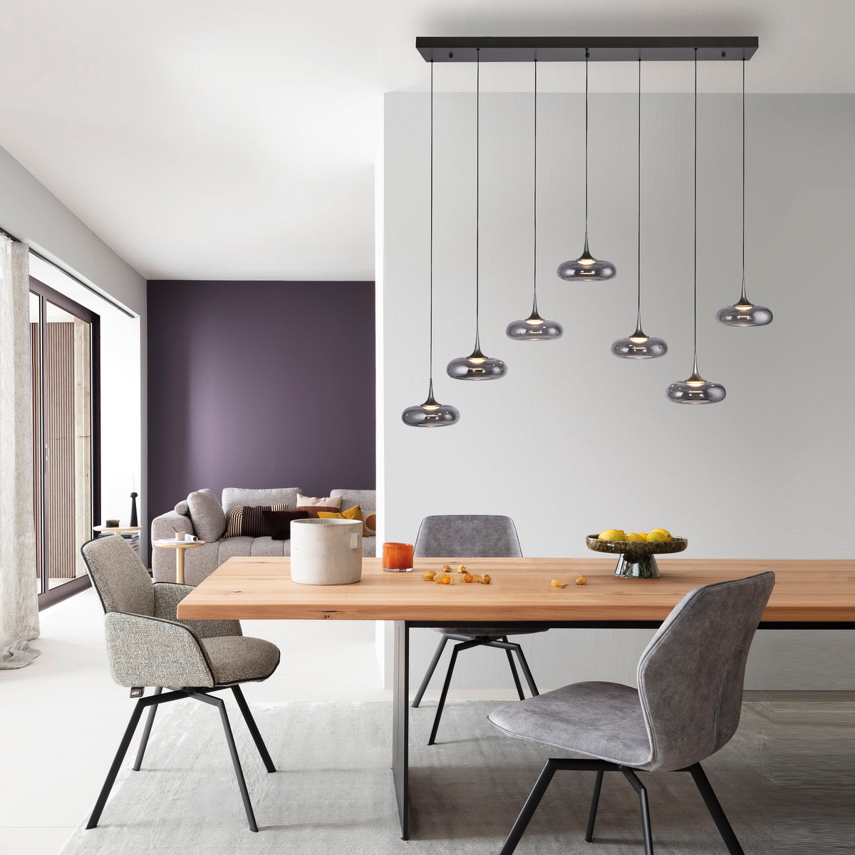 POSH, Pendelleuchte, 1400x420x2000