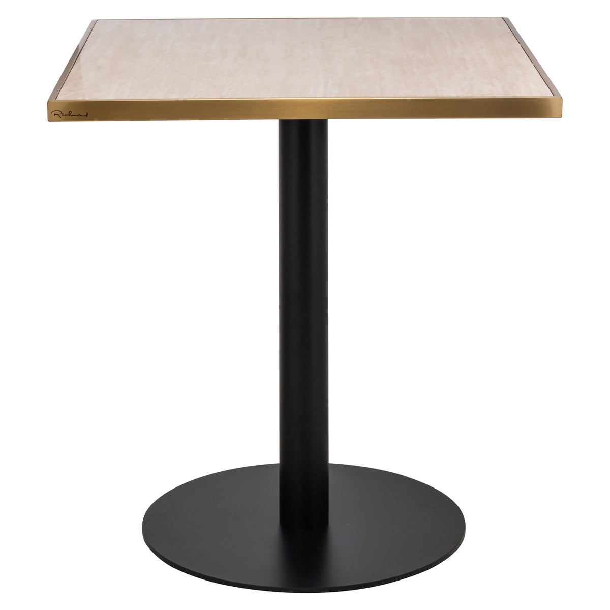 Bistro-Tisch Brazza beige 70x70