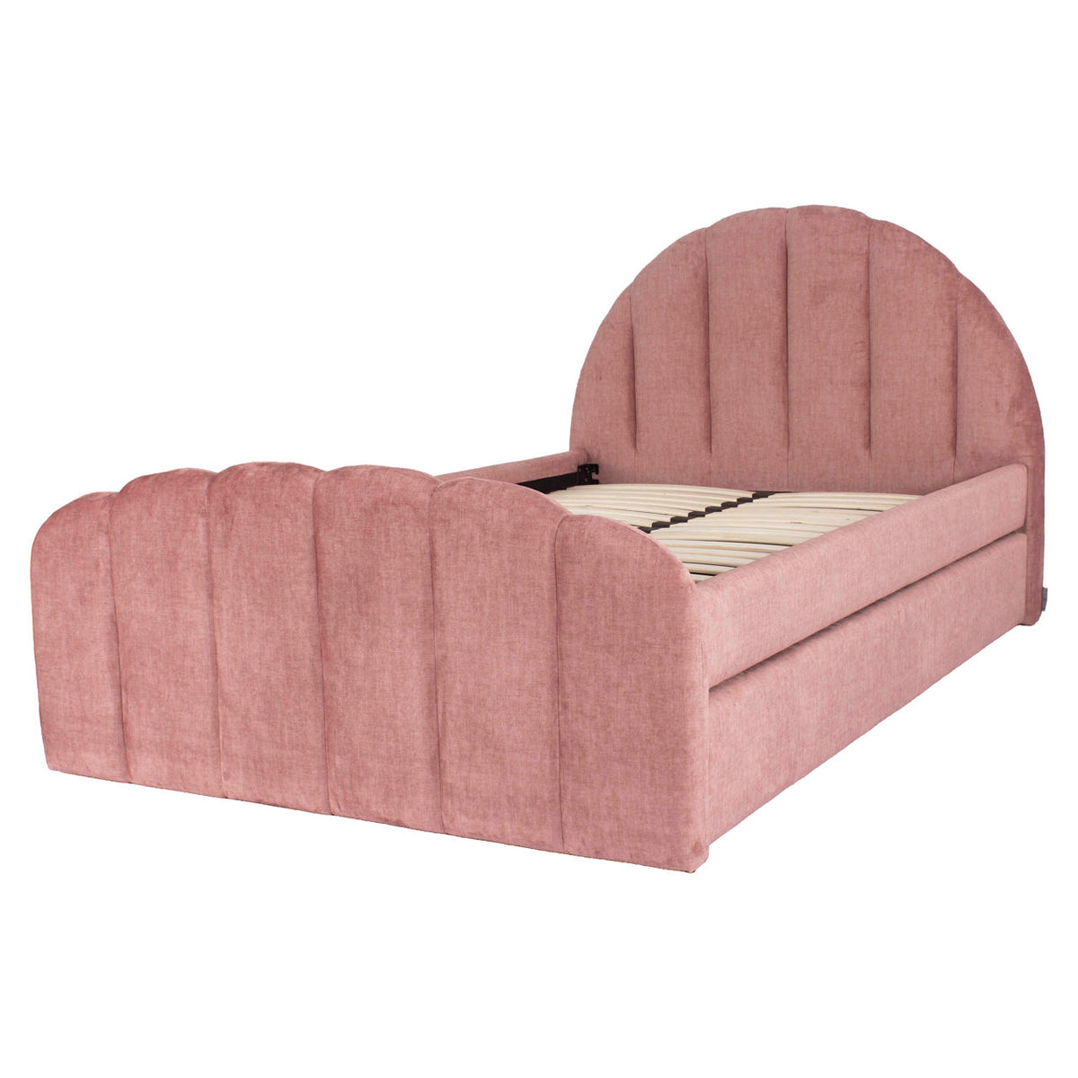 Bett Pixie rosewood jewel 120x200 with pull-out bed
