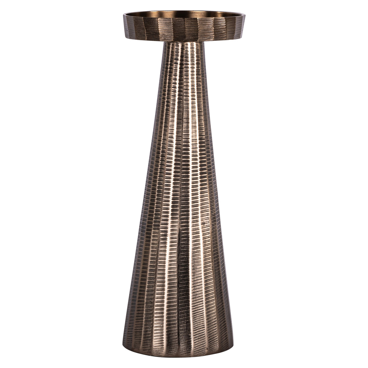 Kerzenhalter Evola bronze S