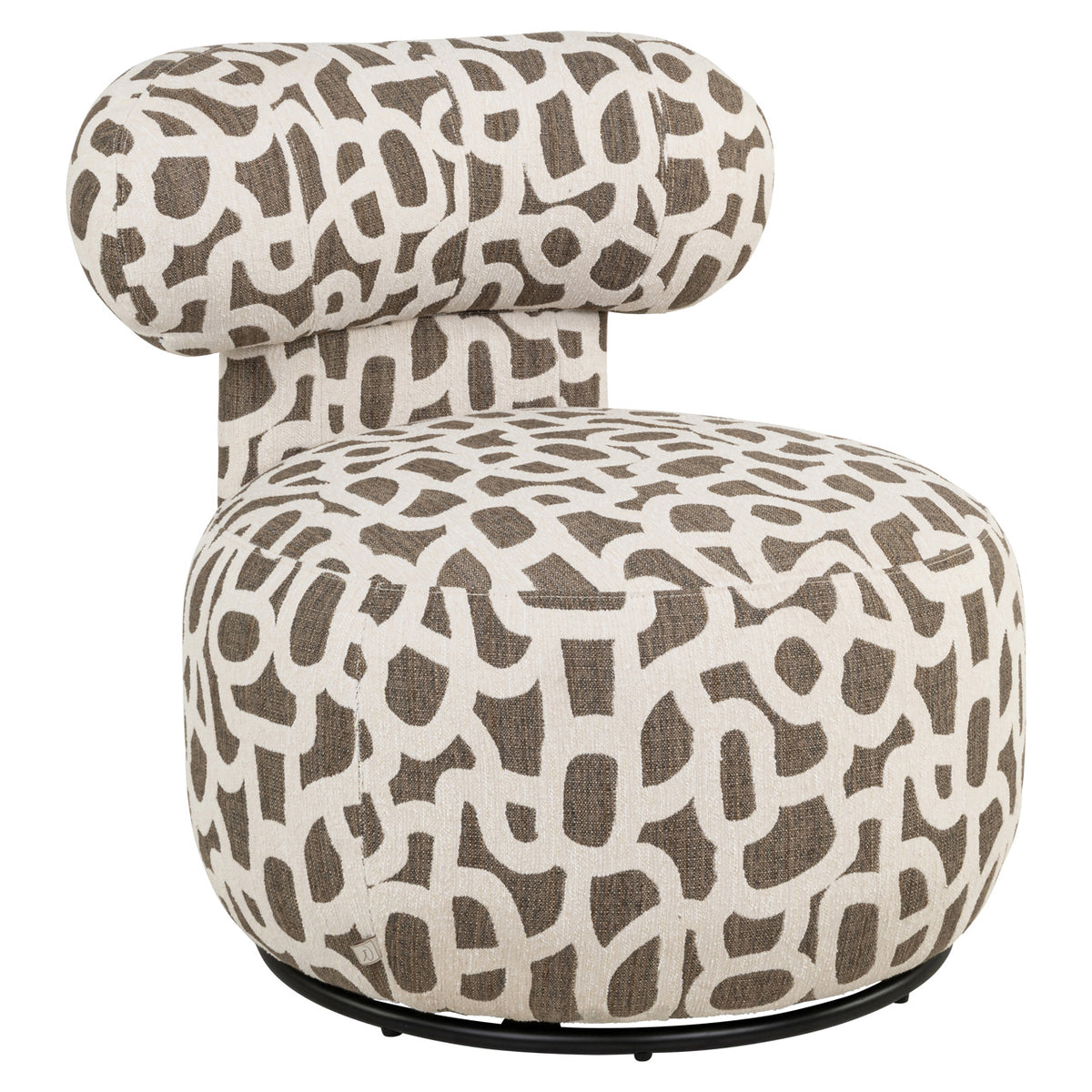 Lounge Stuhl Kaya weave brown