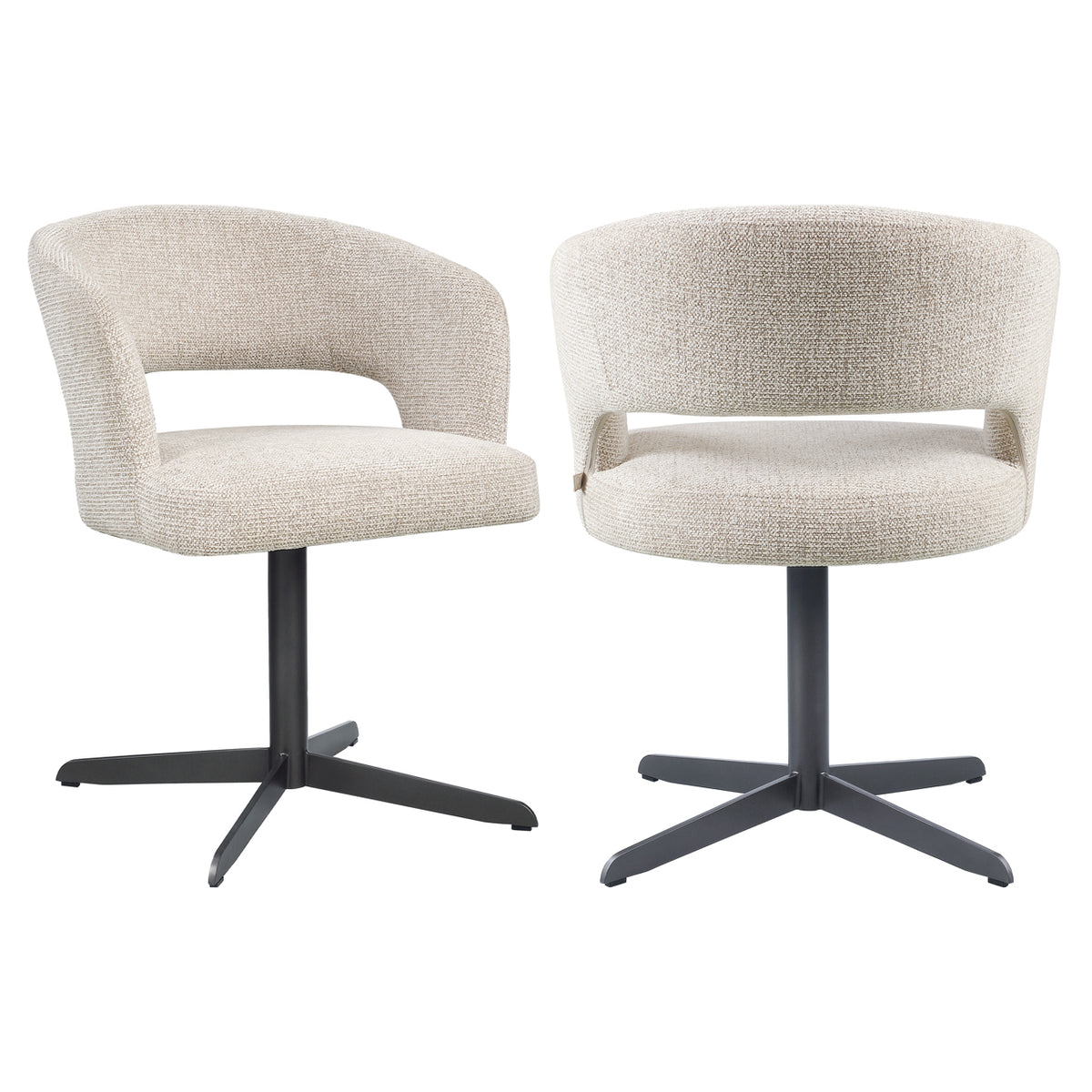 Esszimmerstuhl Blanca natural fancy fire retardant