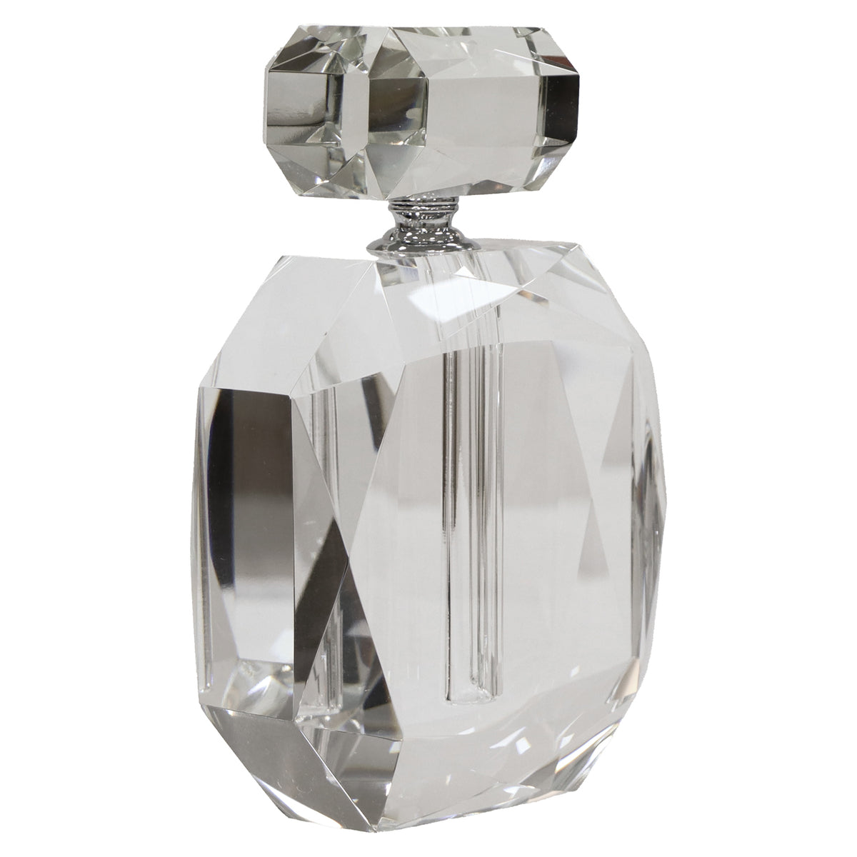 Dekoratives Objekt Khloe clear transparent perfume bottle