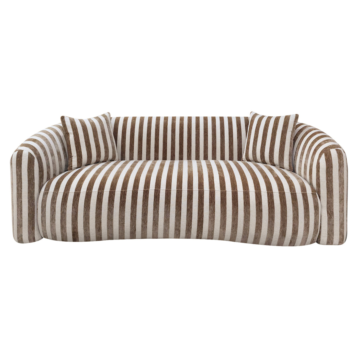 Sofa Luxandra stripes sand