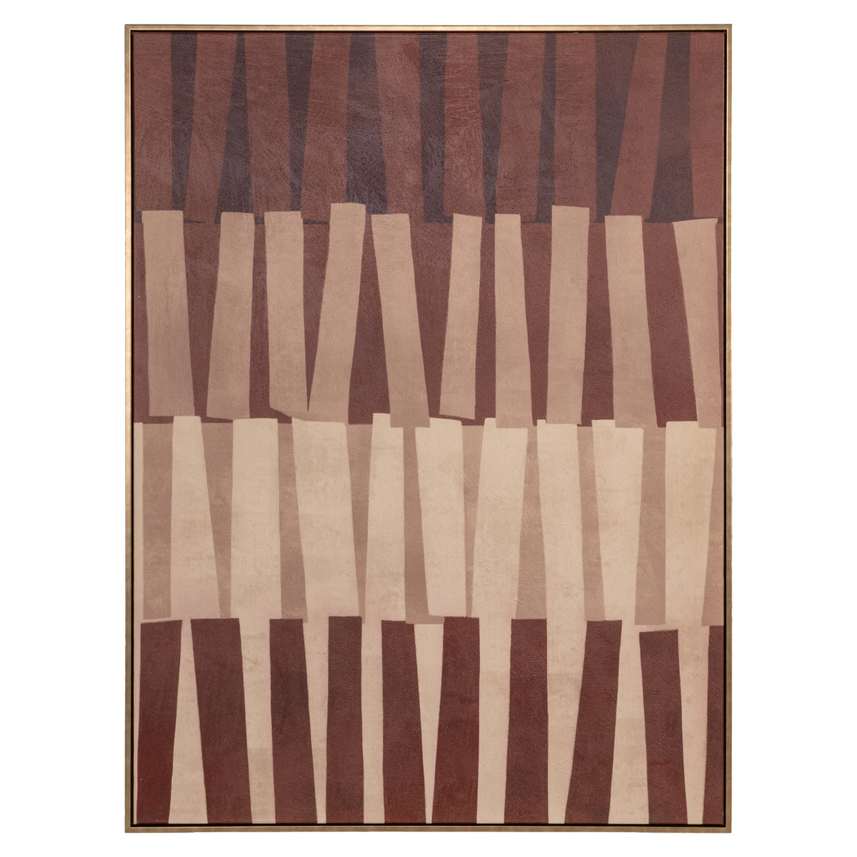 Wandkunst Voga brown