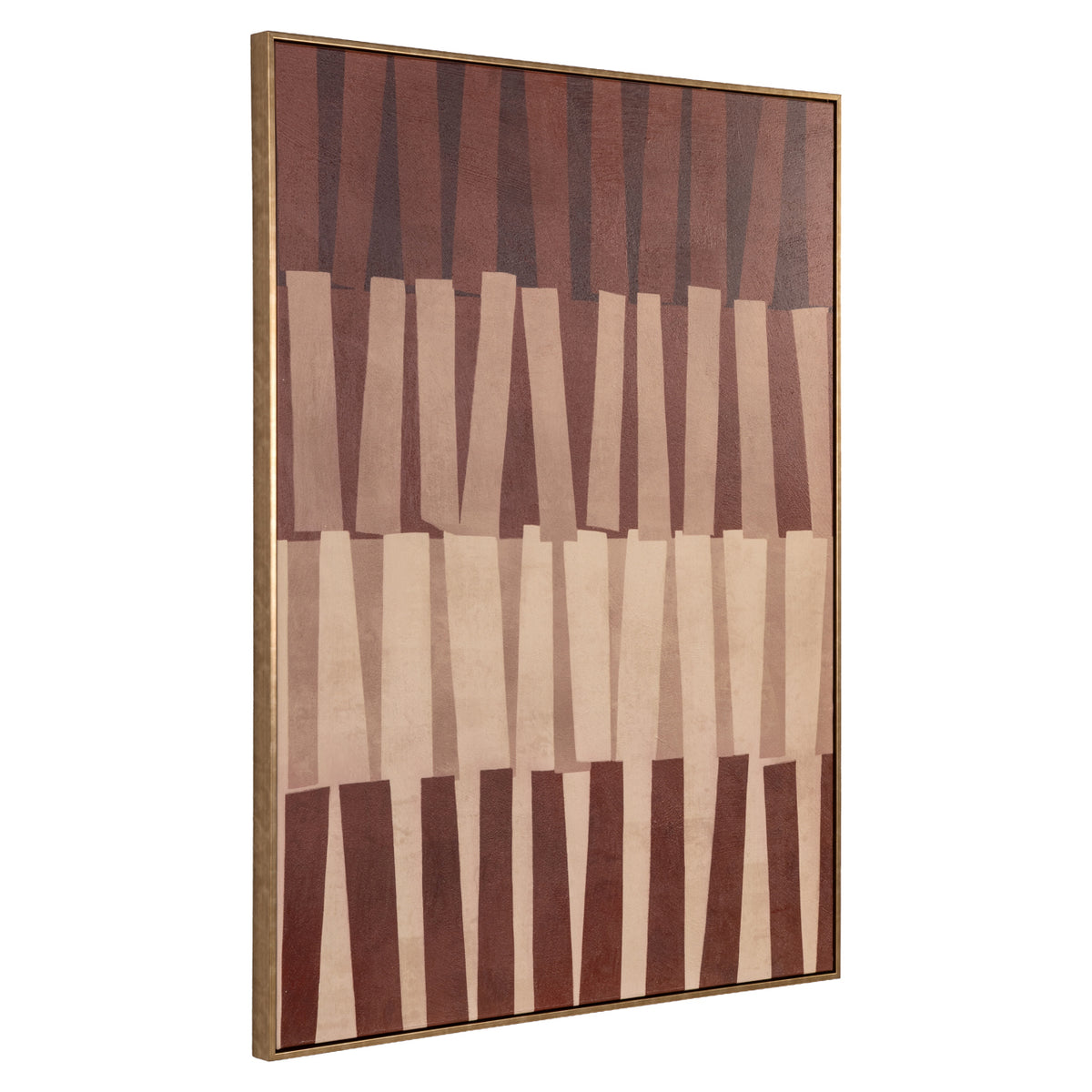 Wandkunst Voga brown