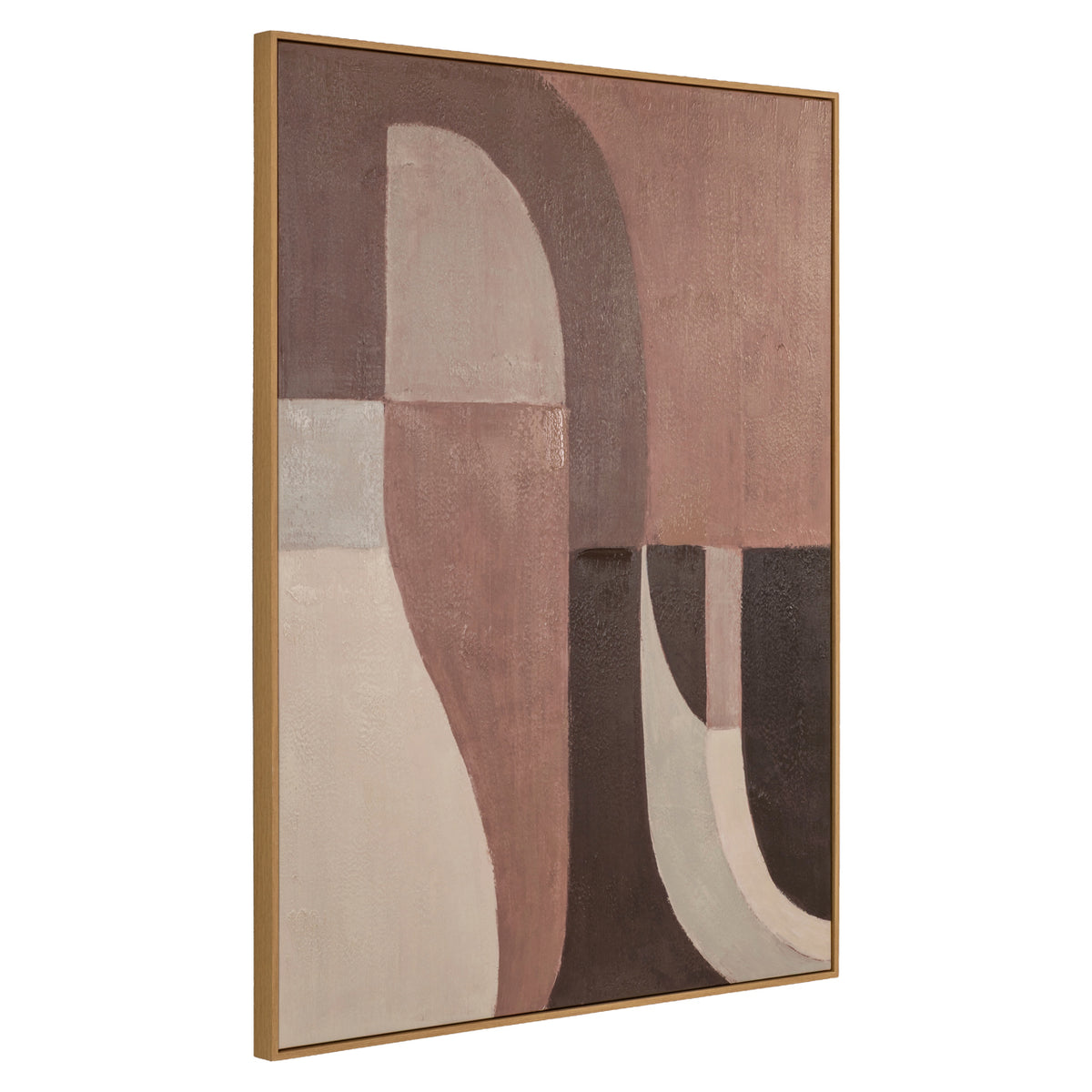Wandkunst Tatu left brown