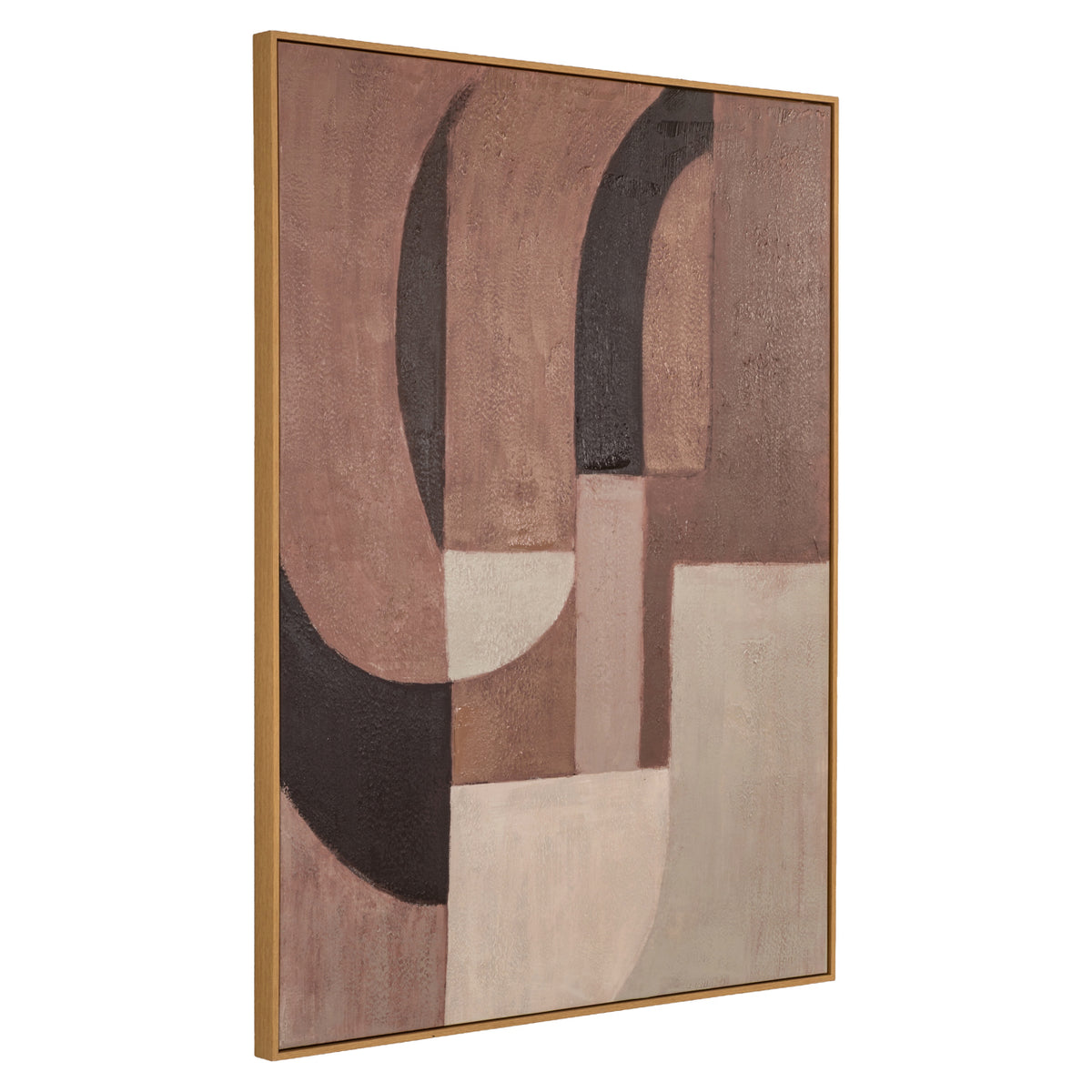 Wandkunst Tatu right brown