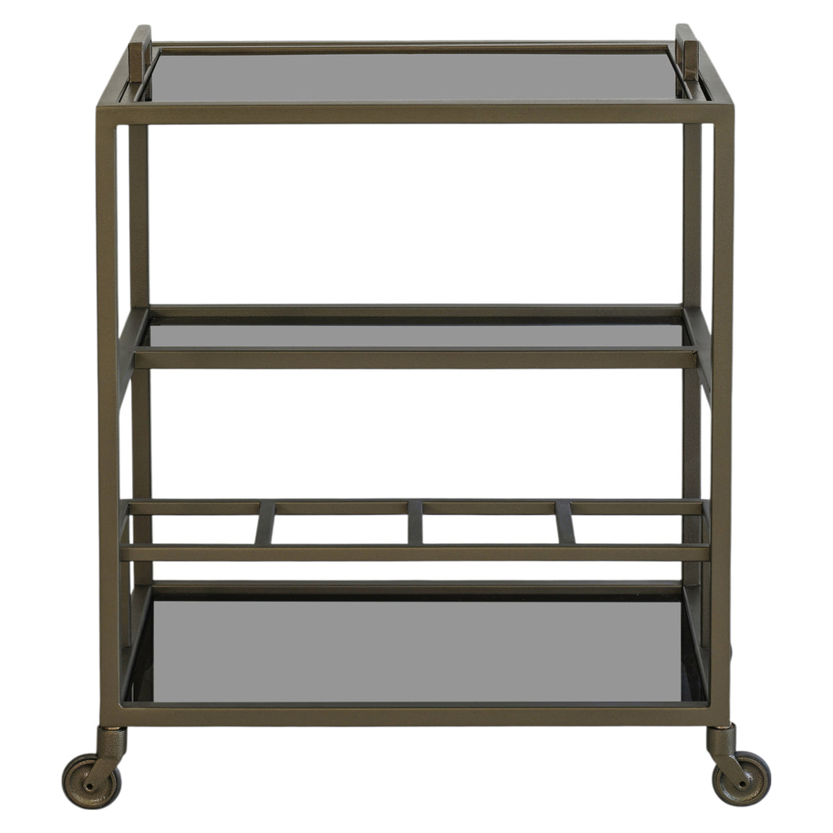 Servierwagen Ruinart brass antique