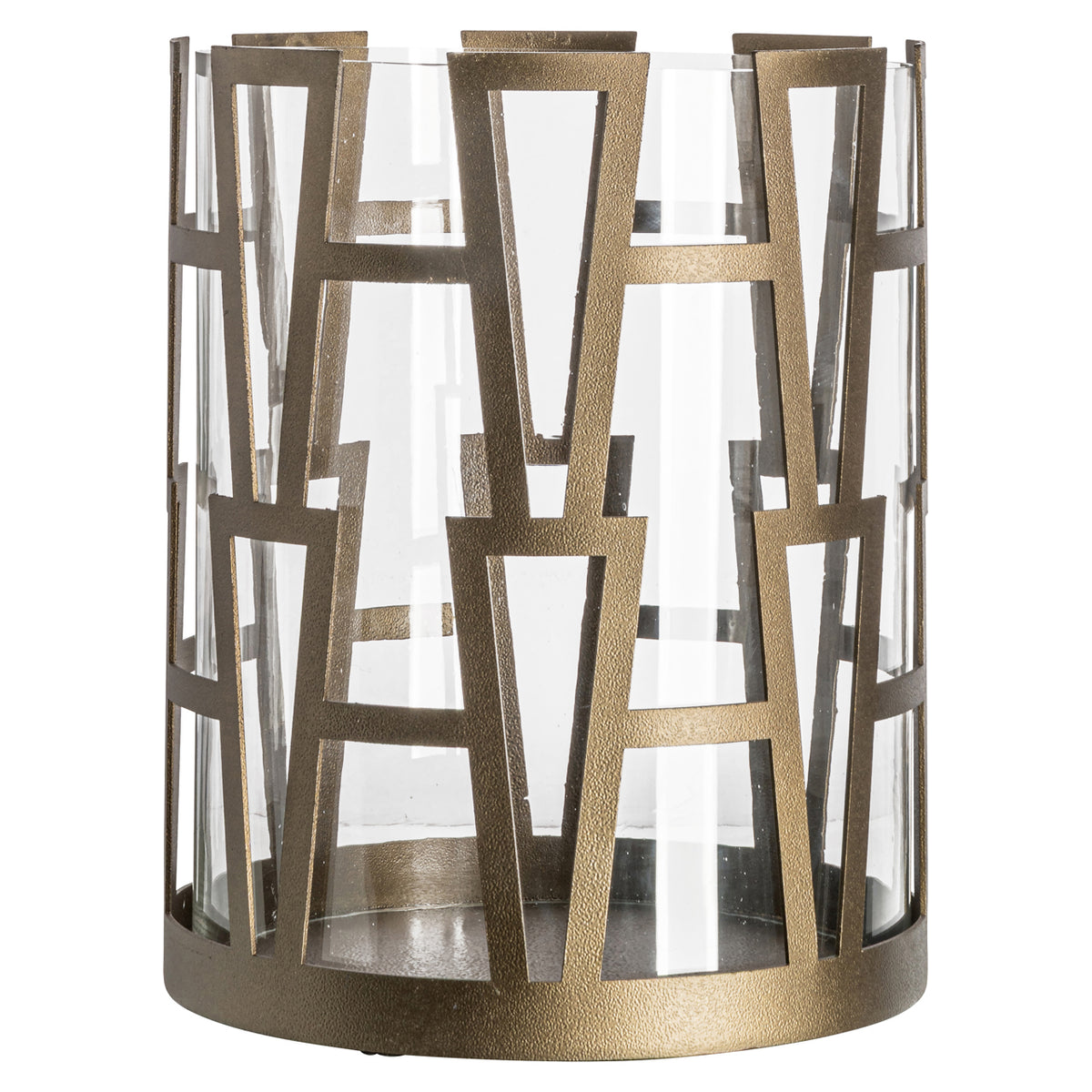 Windlicht Shandy brass antique small