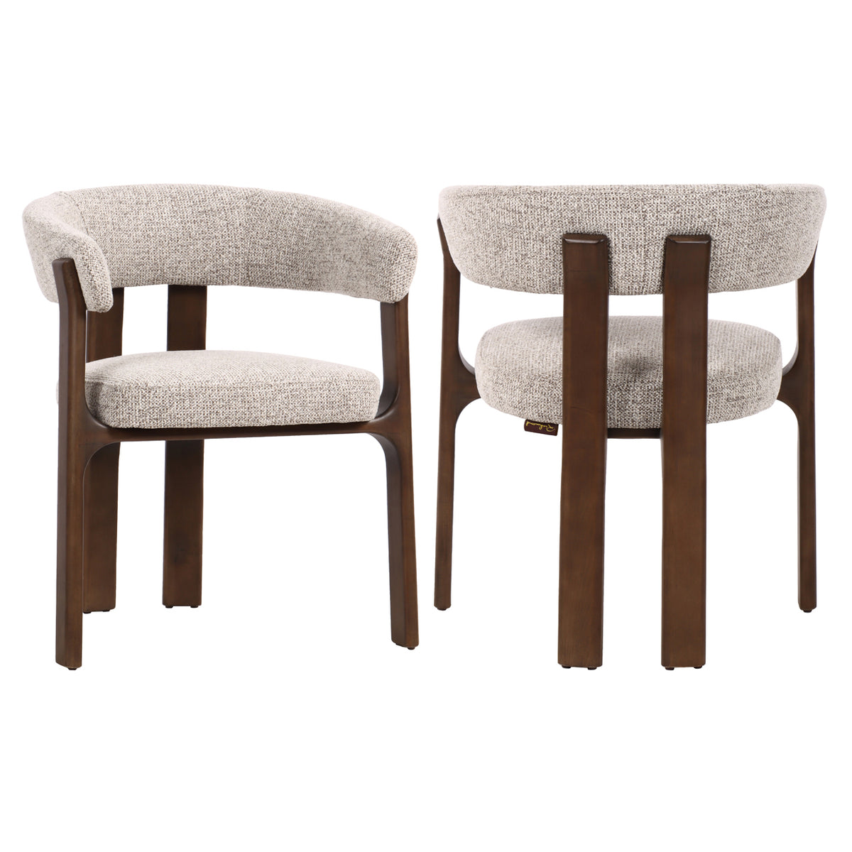 Esszimmerstuhl Contigo mocca fancy