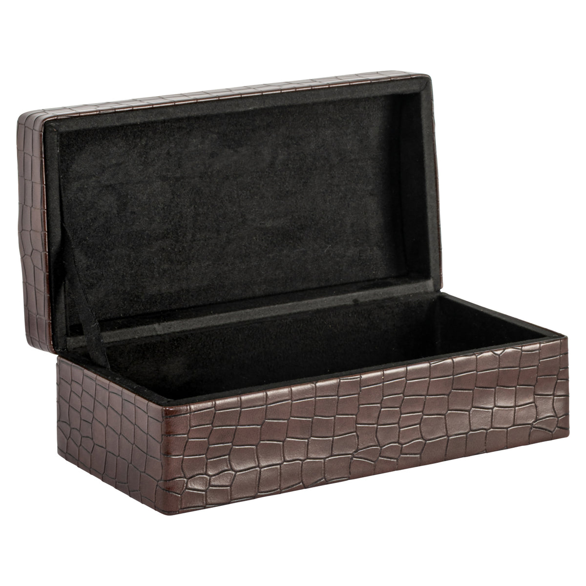 Aufbewahrungsbox Rex dark brown small