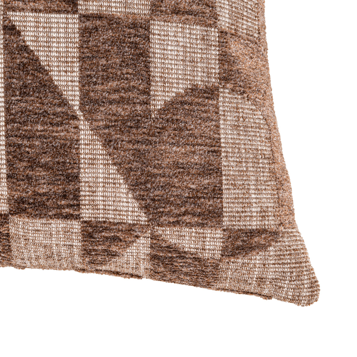 Kissen Aria brown geomatric