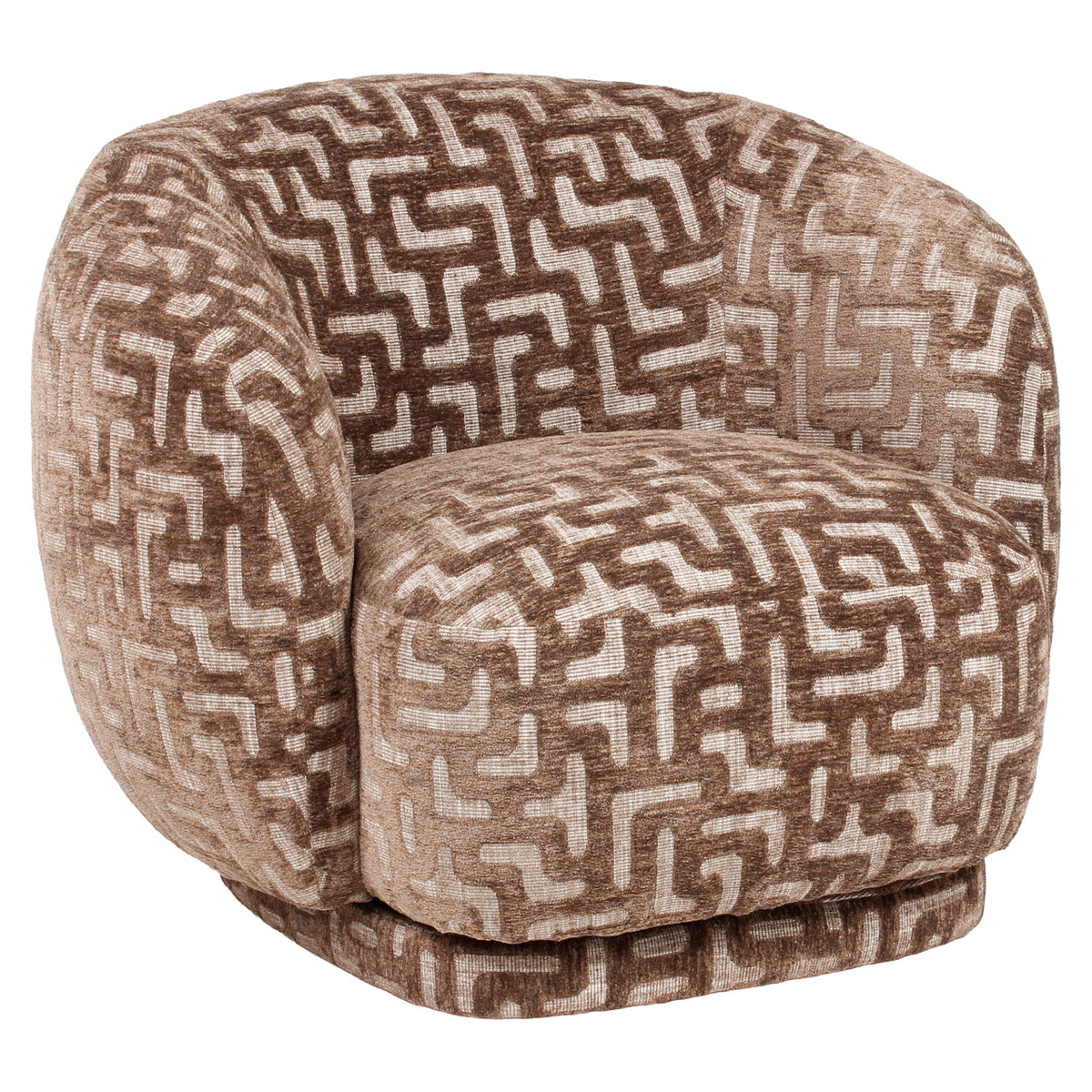 Lounge Stuhl Negreslo brown labyrinth