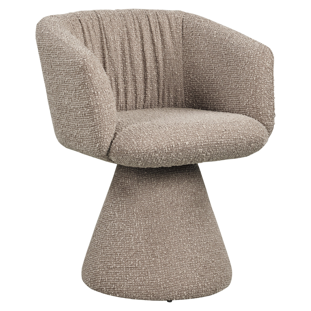 Esszimmerstuhl Madeline mocca chunky swivel