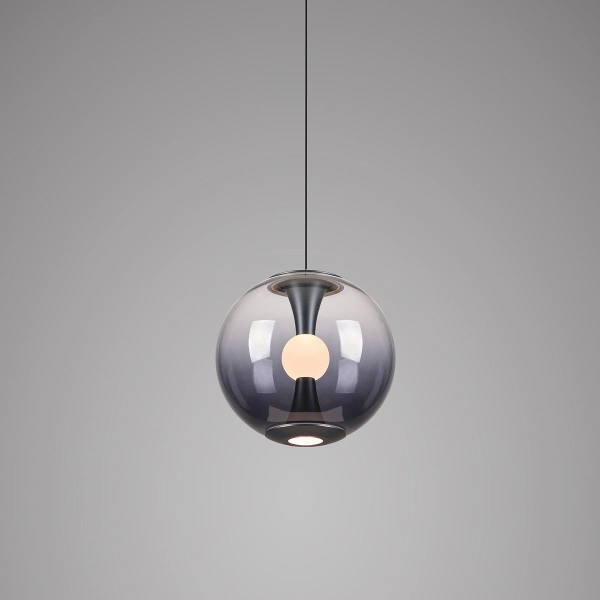 PURE Base-Glow, Pendelleuchte Base, 165x165x1500x165