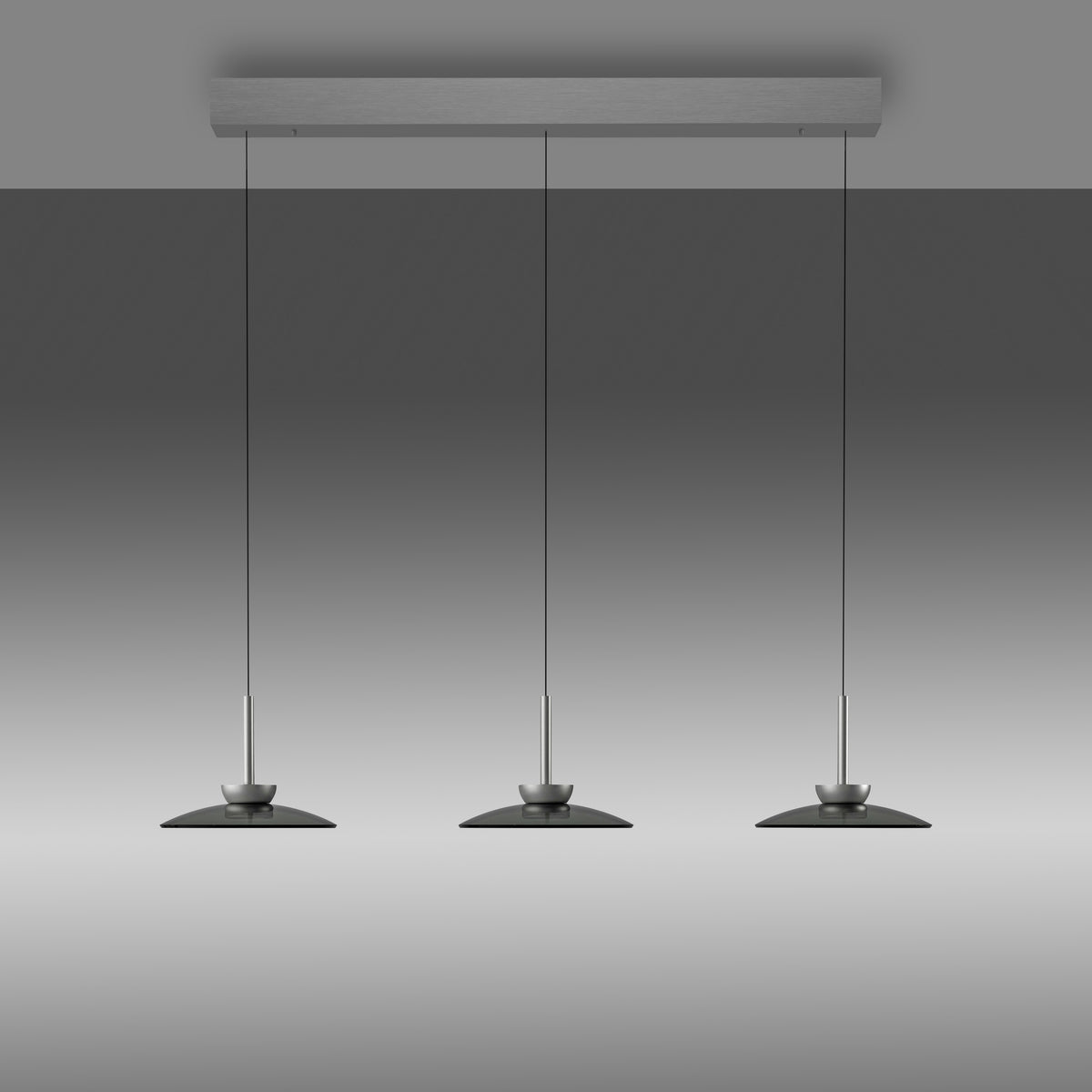 PURE Moon, Pendelleuchte, 1400x320x1800