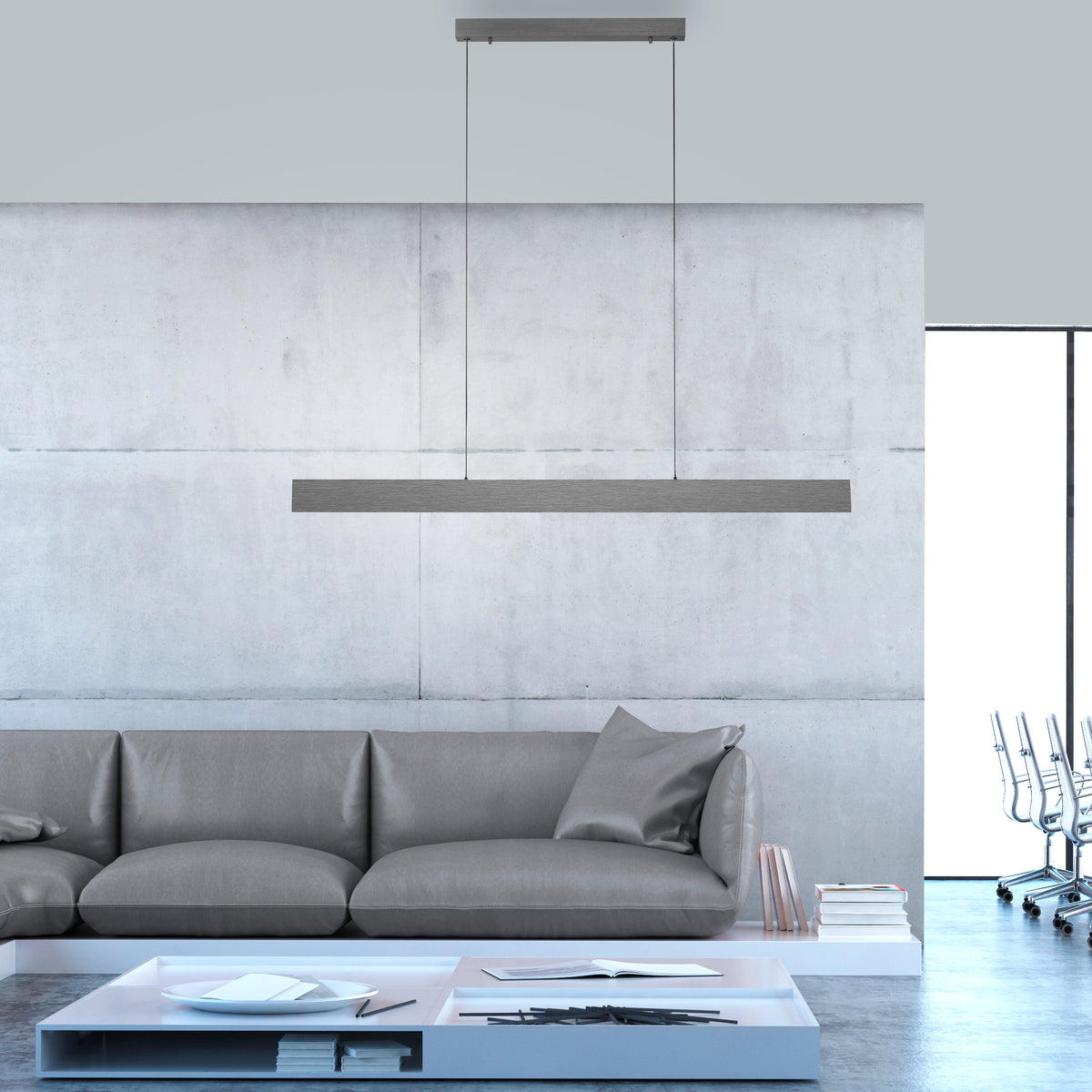 PURE Motion, Pendelleuchte, 1200x55x1200