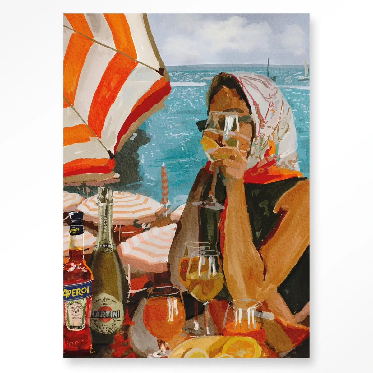 Wandbild - Aperol