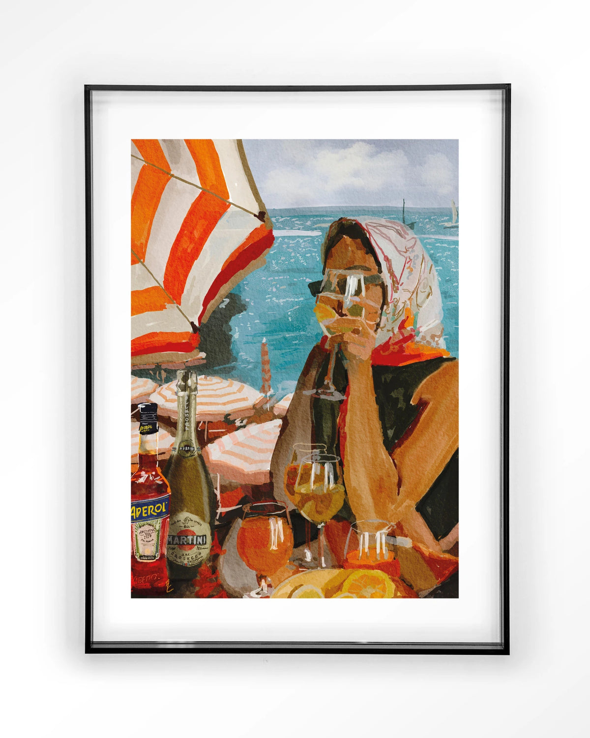 Wandbild - Aperol