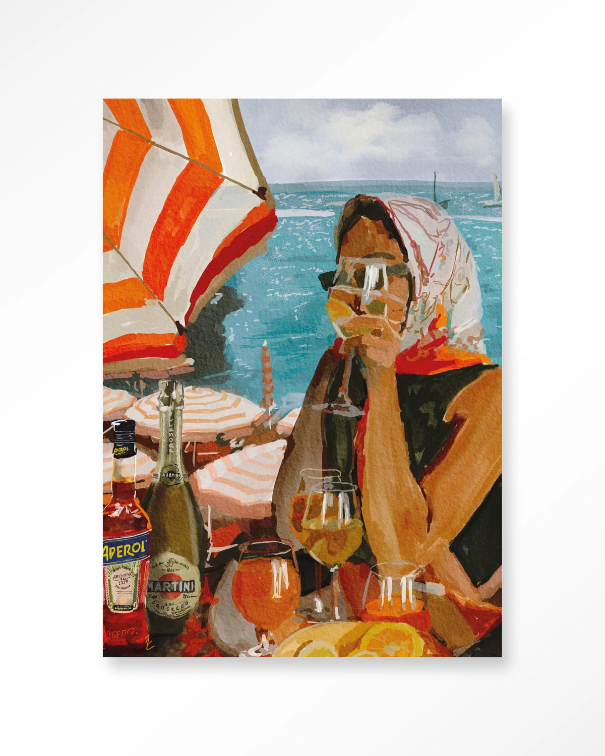 Wandbild - Aperol