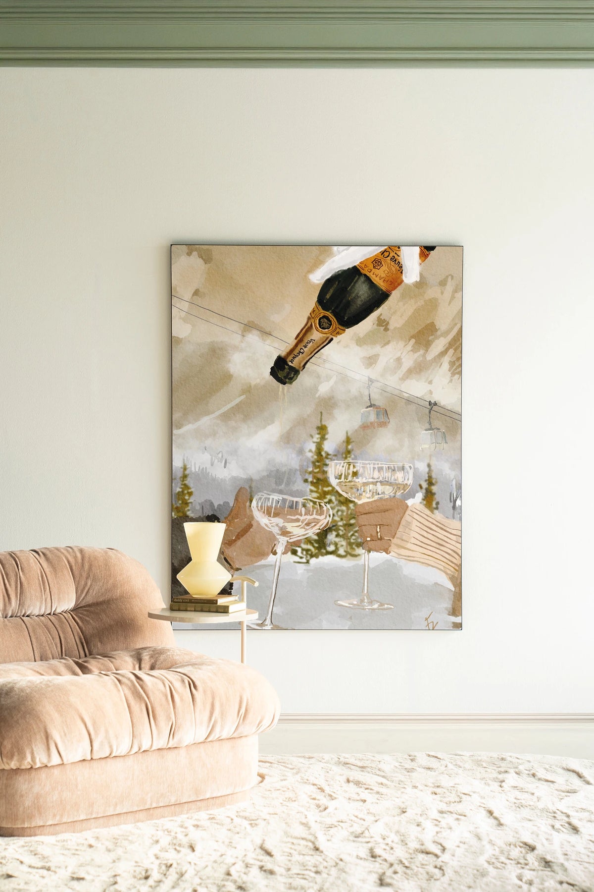 Wandbild - Champagne