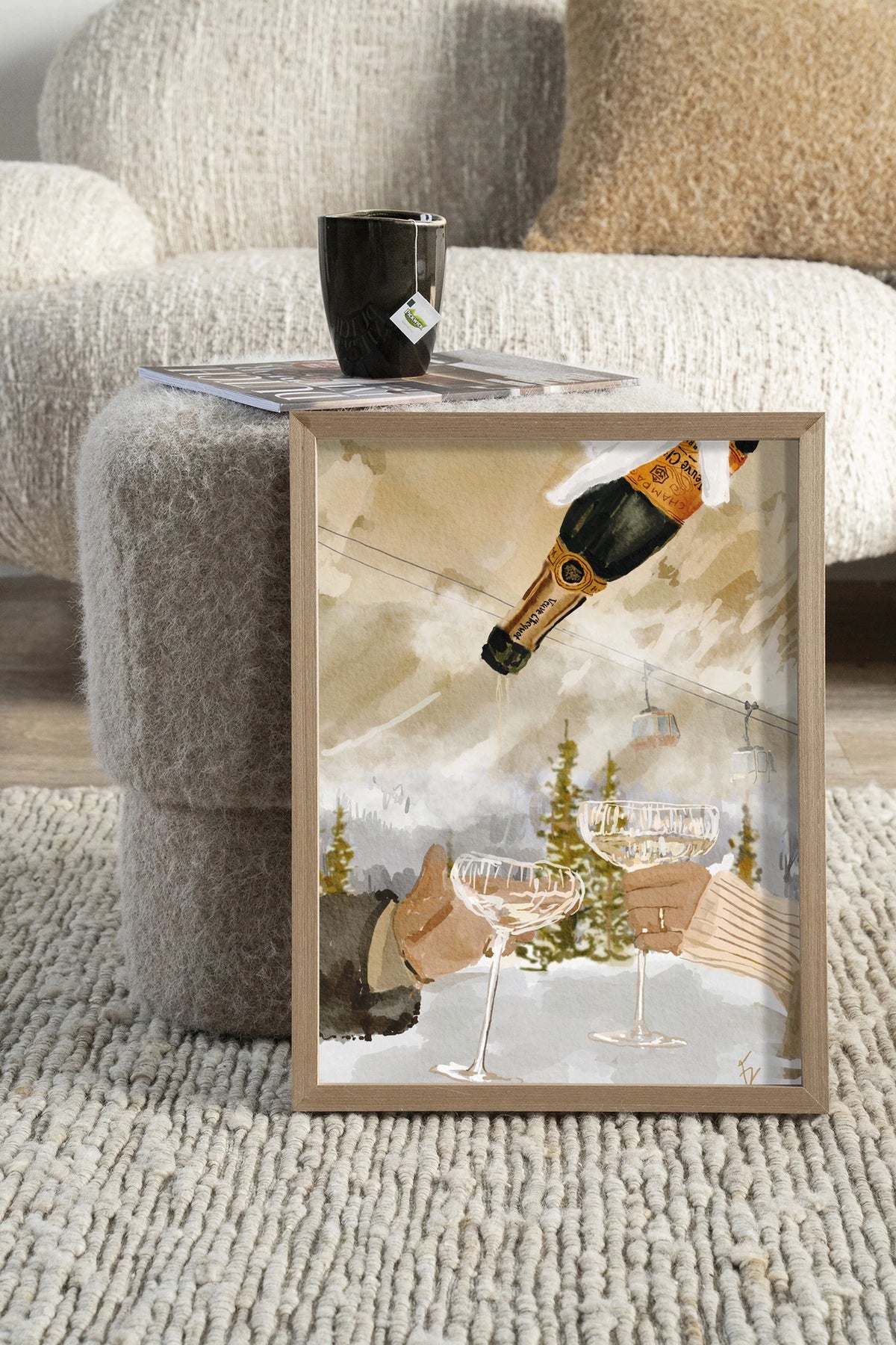 Wandbild - Champagne