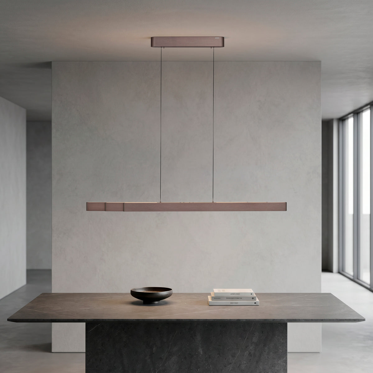 PURE E-Elevea, Pendelleuchte, 2400x85x2400
