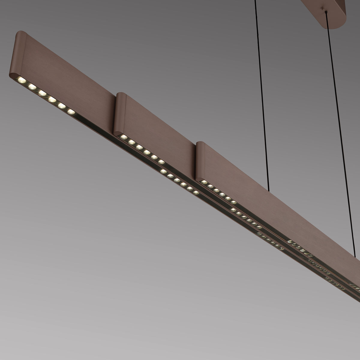 PURE E-Elevea, Pendelleuchte, 2400x85x2400