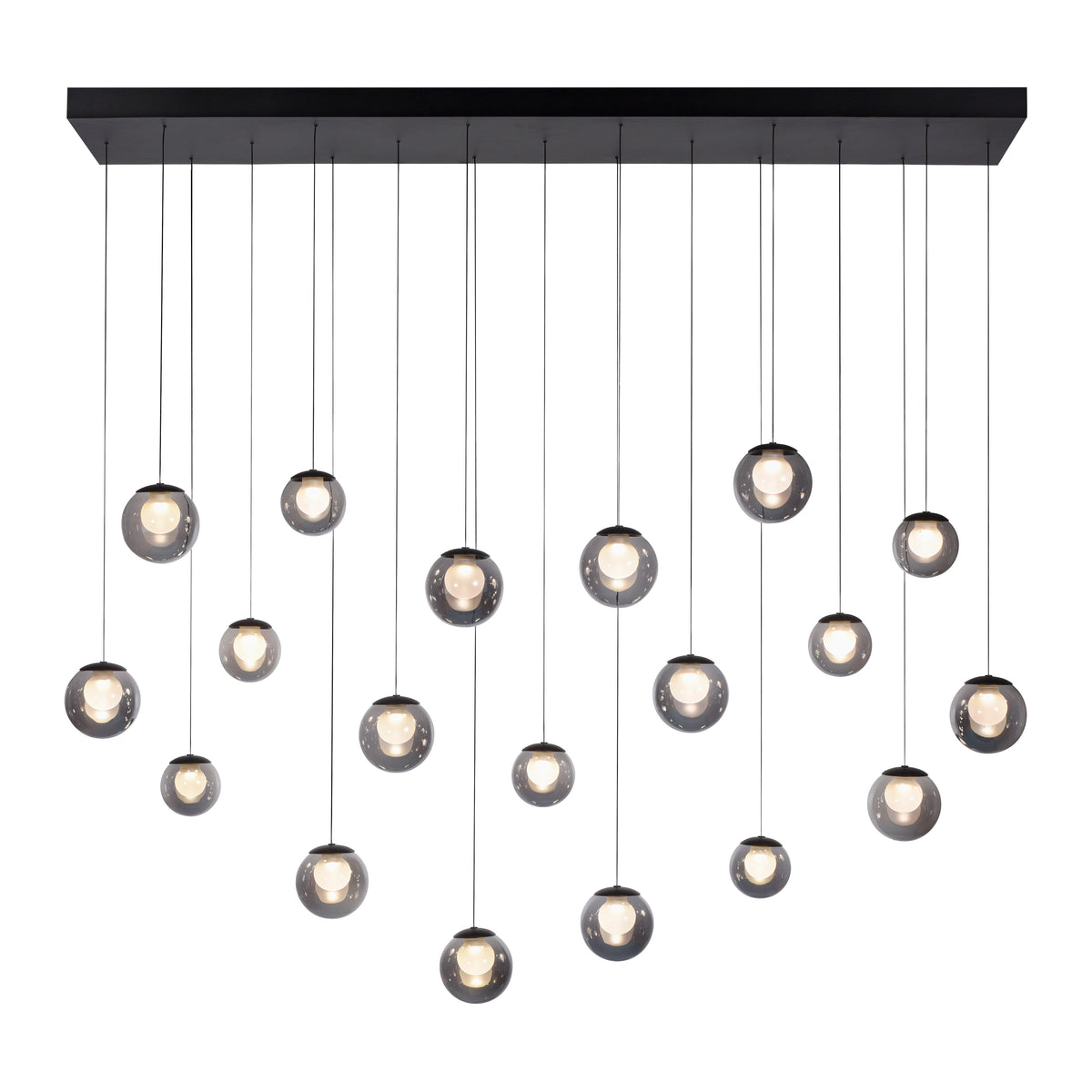 PURE Popup, Pendelleuchte, 1500x400x1800
