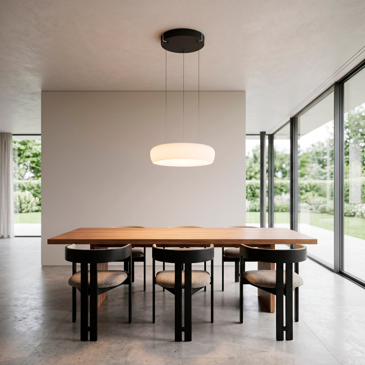 PURE E-Aura, Pendelleuchte, 513x513x3500x513