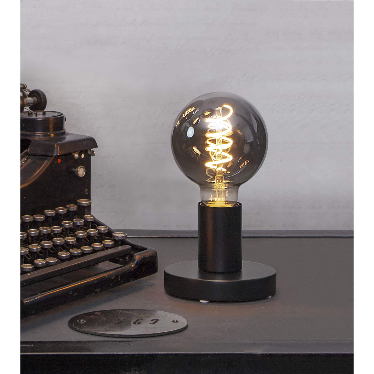 Leuchtmittel - Globe 2W 2100K rauch dimmbar Ø9,5 cm
