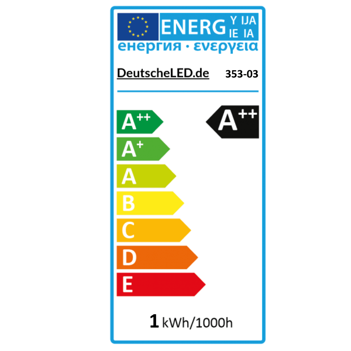 LED Kerze  0,8W 2100K Ø3,5cm