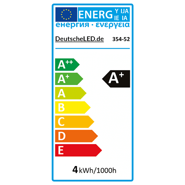 LED Globe 3,7 Watt 1800K dimmbar Ø12,5cm
